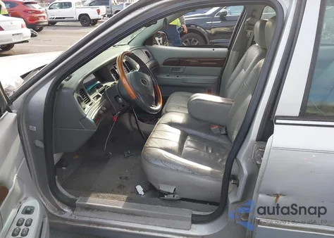 2003 Mercury Grand Marquis Ls from USA, damaged, VIN 2MEFM75W83X663860